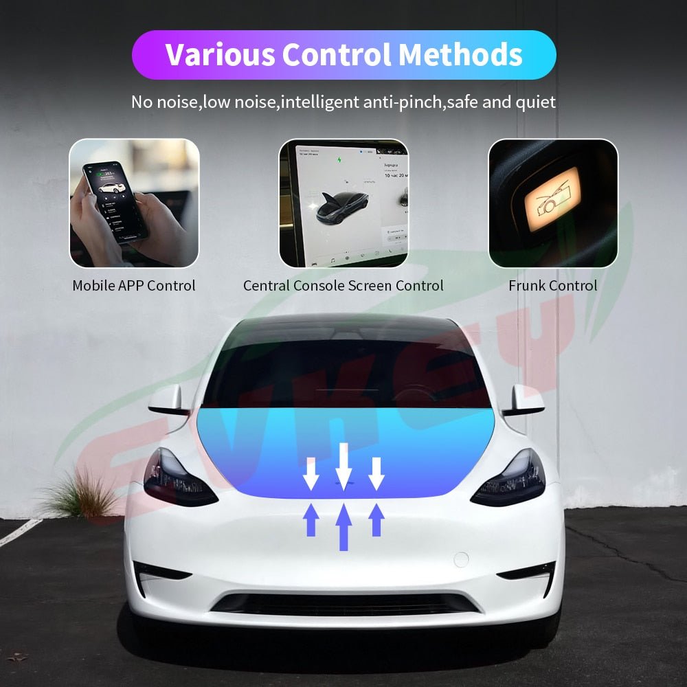 TESEVO auto power frunk for Model 3/Y main product view
