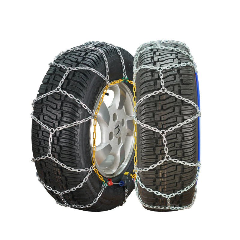 TESEVO Tesla winter chains buckle and link detail
