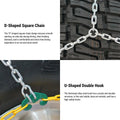 TESEVO Model 3/Y snow chains side fitment angle
