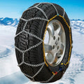 TESEVO auto-tightening snow chain mechanism detail