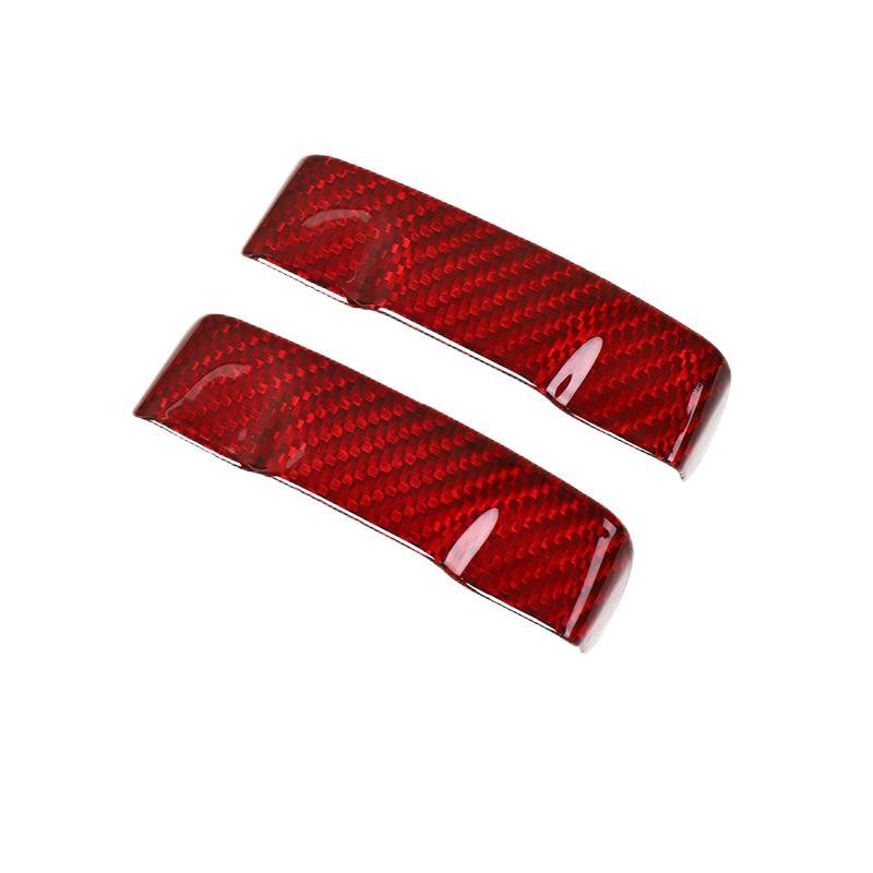 TESEVO Carbon Fiber Seat Belt Buckle Cover for Model 3 / Model Y / Model YL | 2-Pack - Tesevo