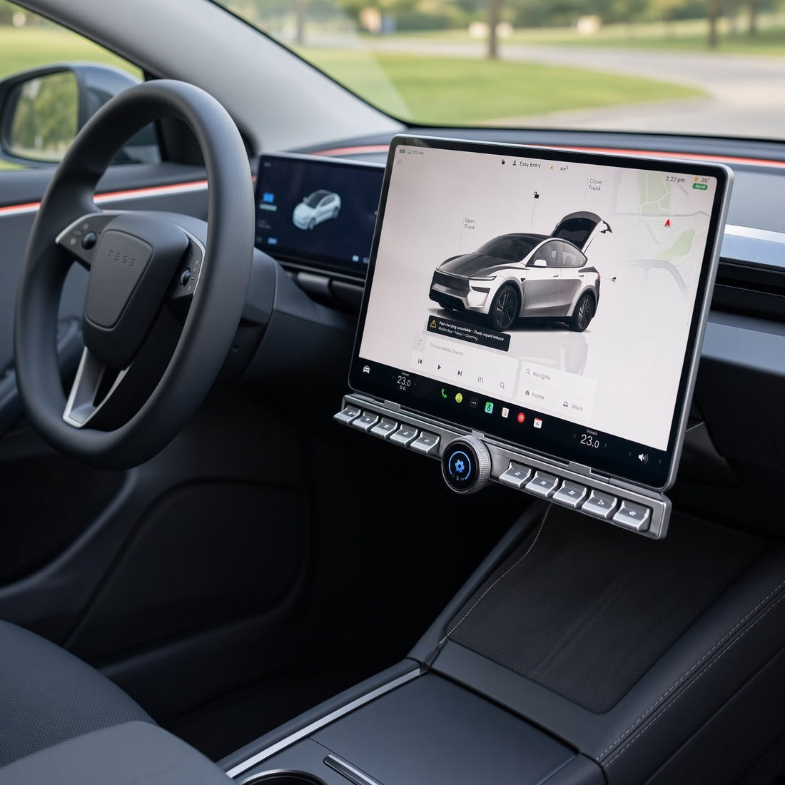 TESEVO Center Console Physical Button Control Panel for Model 3 & Model Y & Model YL - Tesevo