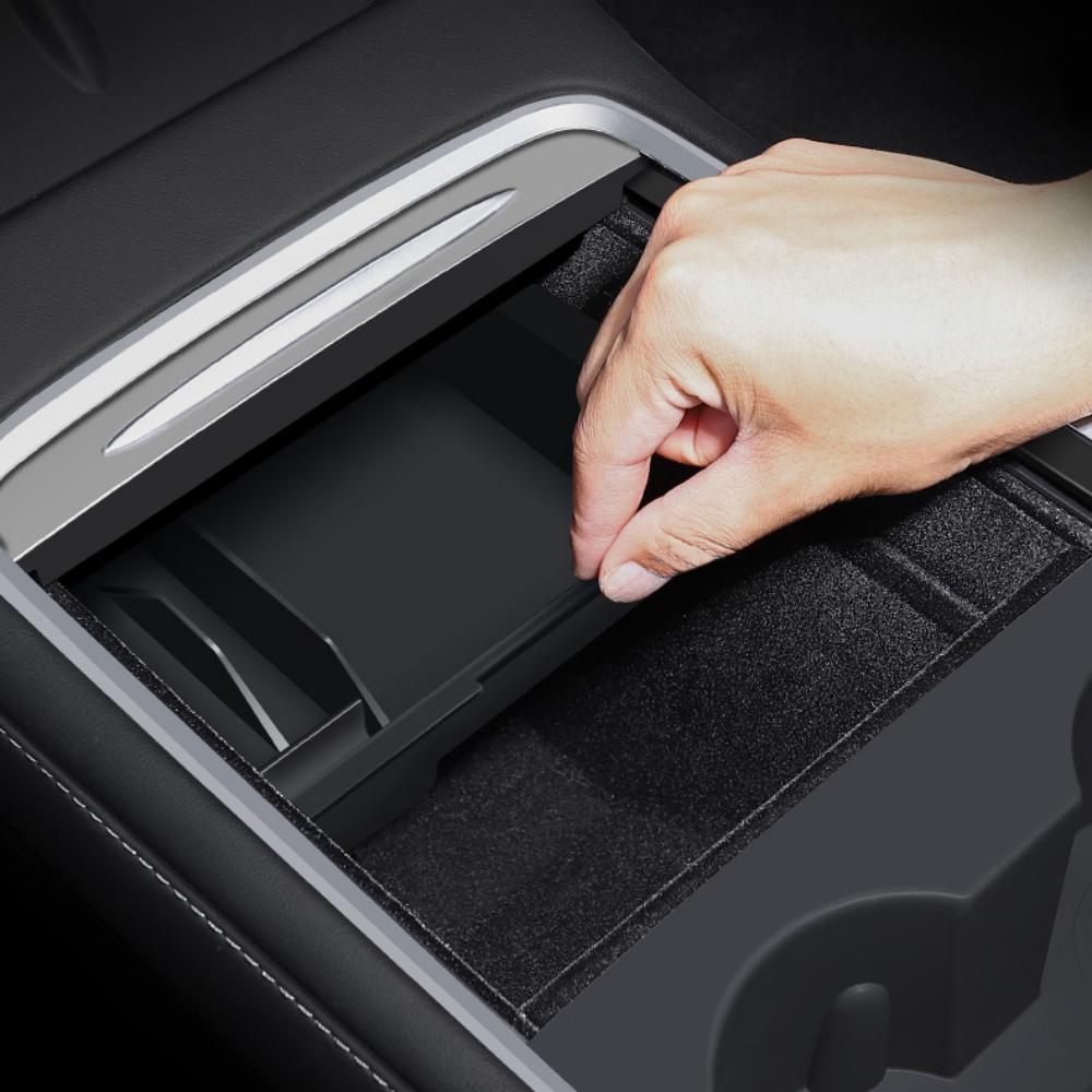 TESEVO Center Console Storage Box Organizer for Tesla Model 3/Y - Tesevo