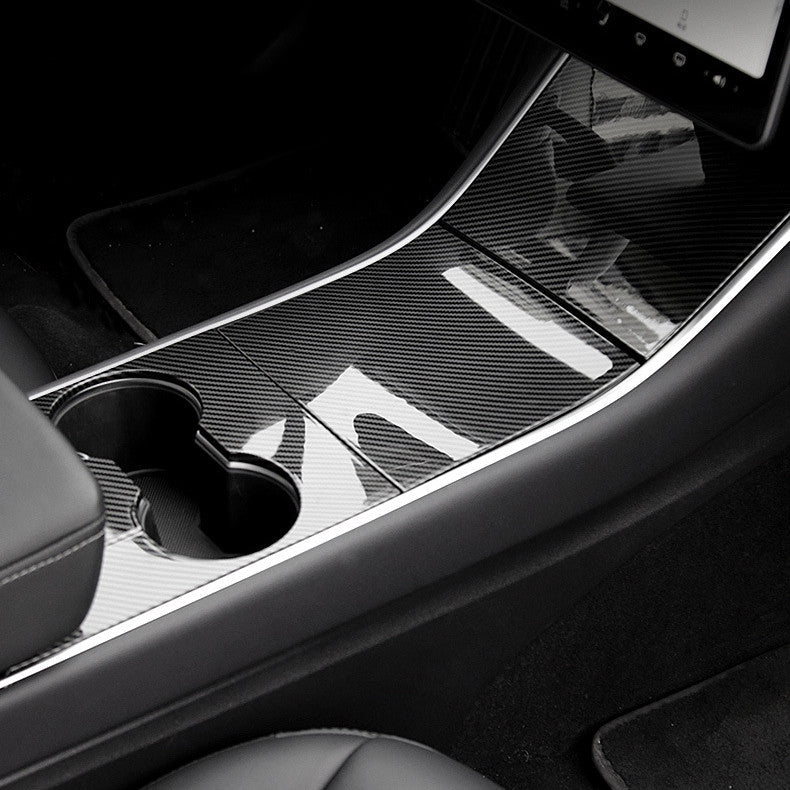TESEVO Center Console Vinyl Wrap Cover for Tesla Model 3 & Model Y | Anti-Scratch - Tesevo