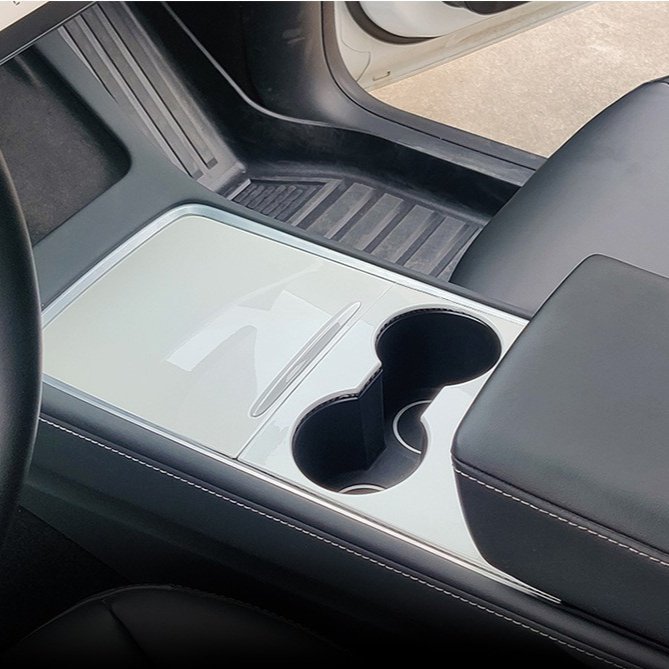 TESEVO Center Console Vinyl Wrap Cover for Tesla Model 3 & Model Y | Anti-Scratch - Tesevo