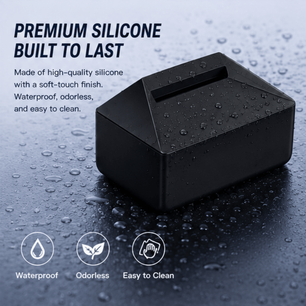TESEVO OEM-style silicone tissue holder interior fit view