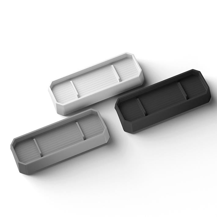 Tesevo Dashboard Organizer Behind Screen Storage Box for Cybertruck