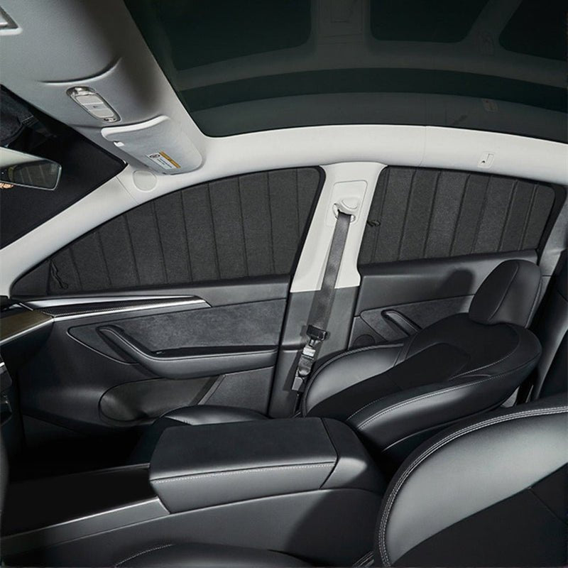 TESEVO Foldable Window Shades for Model 3 Highland & Model Y Juniper - Tesevo
