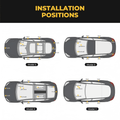 TESEVO Footwell Ambient LED Light for Model 3/Y/X/S - Tesevo