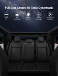 TESEVO Full Leather Seat Covers for Cybertruck (10 pcs) - Tesevo