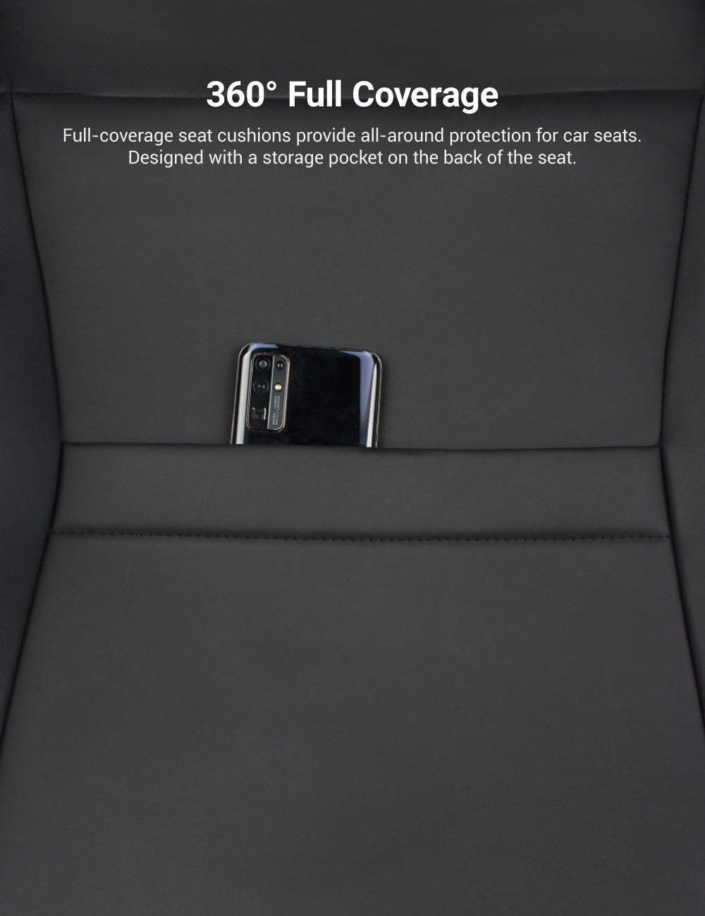 TESEVO Full Leather Seat Covers for Cybertruck (10 pcs) - Tesevo
