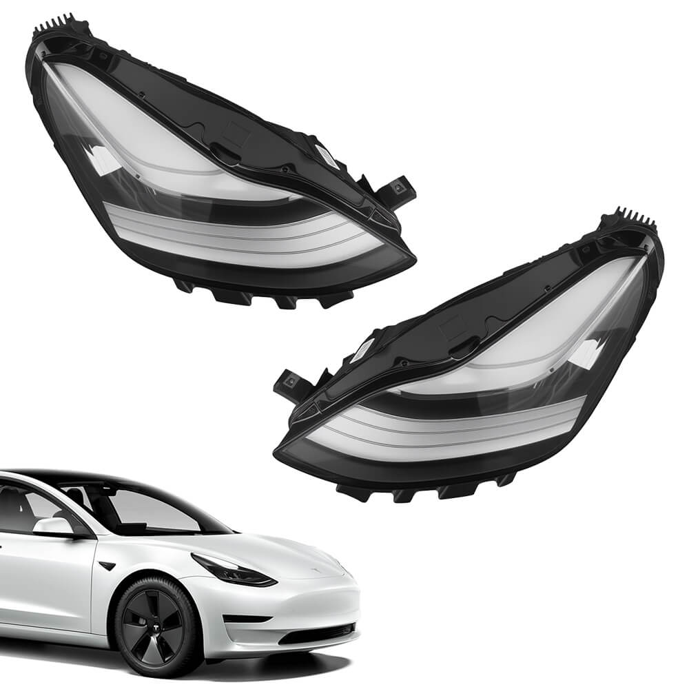 TESEVO Full LED Headlight Replacement for Model 3 (2017 - 2020) - Tesevo