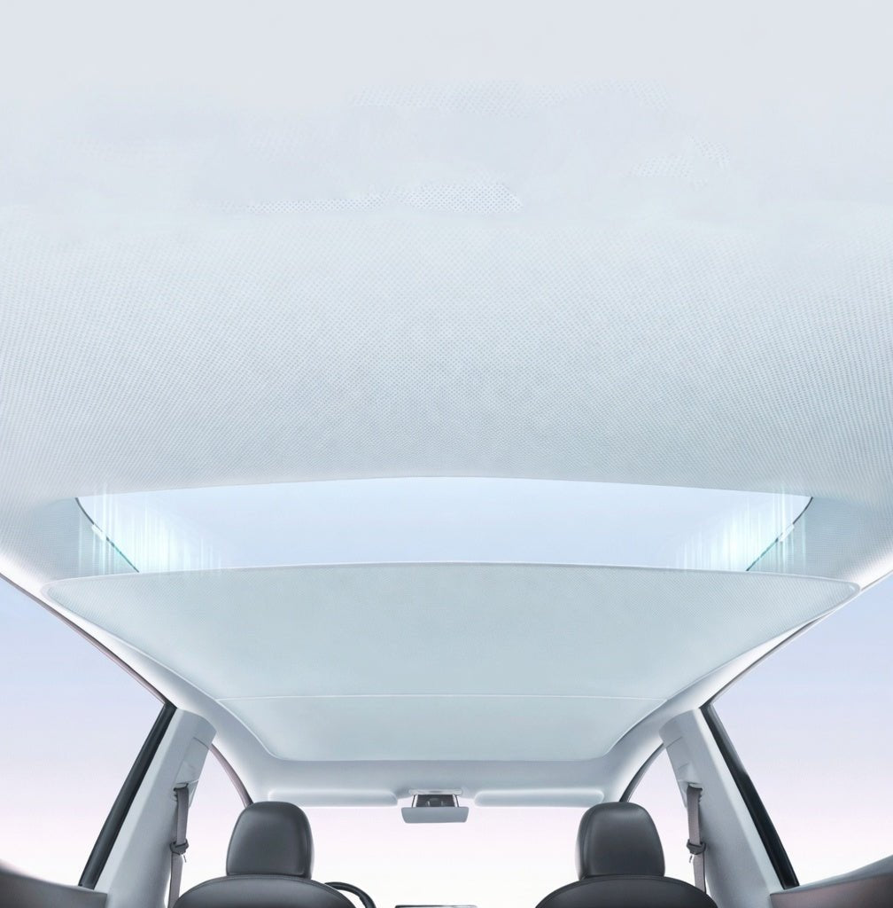 TESEVO Glass Roof Sunshade for Tesla Model YL 2026+ - Tesevo