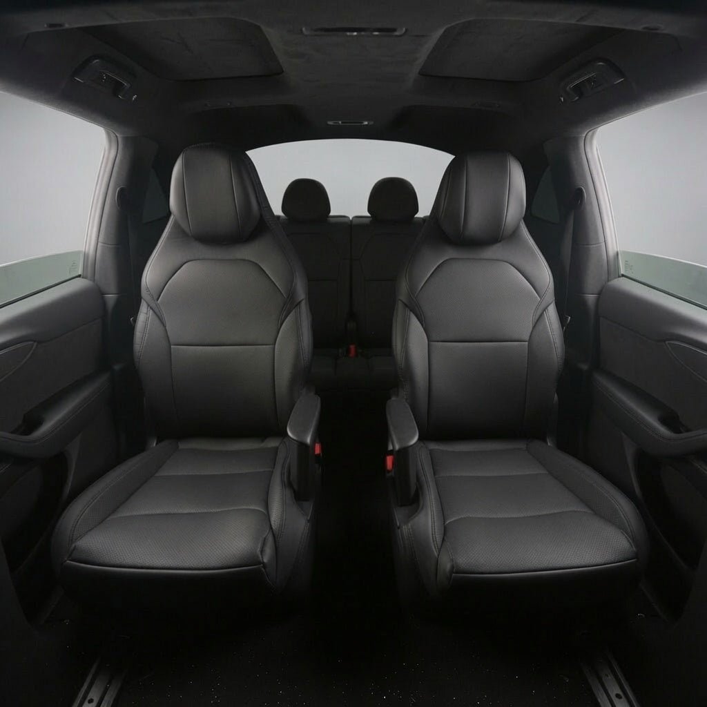 TESEVO Leather Seat Covers for Tesla Model YL (6-Seater) 2026+ - Tesevo