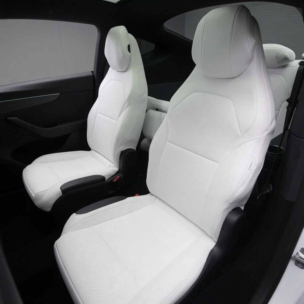 TESEVO Leather Seat Covers for Tesla Model YL (6-Seater) 2026+ - Tesevo