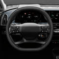 TESEVO Kia EV9 leather steering wheel cover install photo