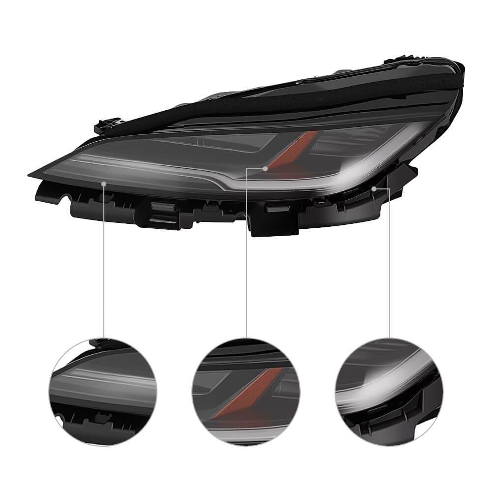 TESEVO LED Headlight Assembly for Model 3 Highland - Tesevo