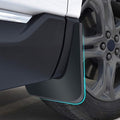 TESEVO Tesla Model S mud flaps splash guards installed view