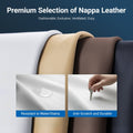 TESEVO Nappa Leather Trunk Mat for Model Y Juniper (7 PCS) - Tesevo