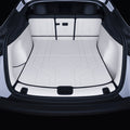 TESEVO Nappa Leather Trunk Mat for Model Y Juniper (7 PCS) - Tesevo