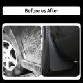 TESEVO Model YL 2026 no-drill TPE mud flaps 4pcs close-up detail