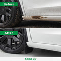 TESEVO Model YL 2026 no-drill TPE mud flaps 4pcs product photo