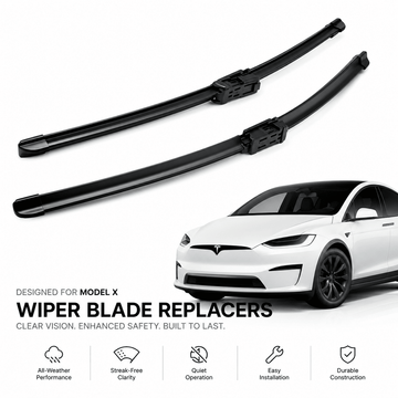 TESEVO OEM Windshield Wiper Blades for Tesla Model X | 2-Pack - Tesevo