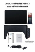TESEVO Model YL LHD passenger screen mounting and fitment photo