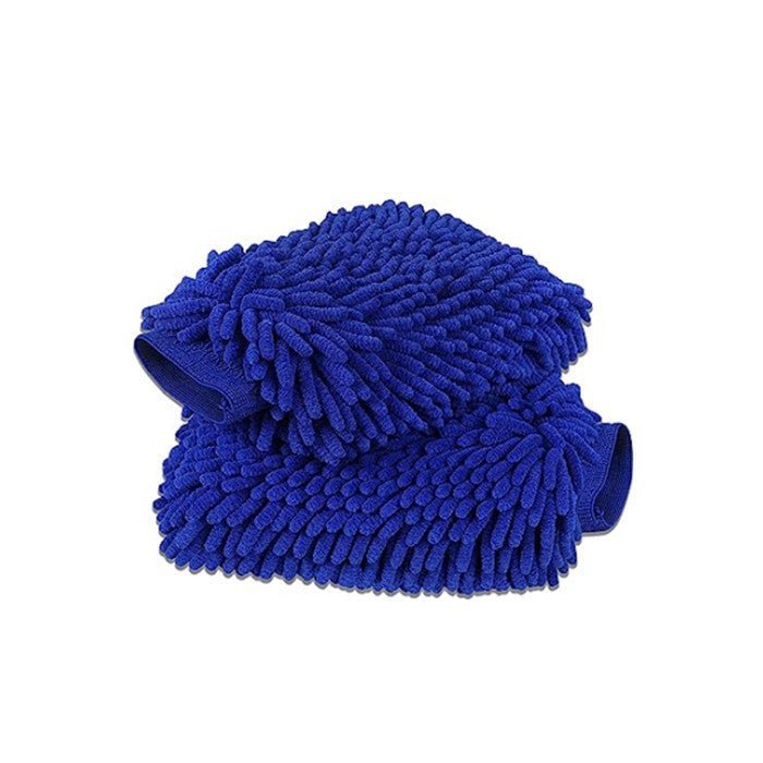 TESEVO Premium Chenille Car Wash Gloves Coral velvet (2-Pack) - Tesevo