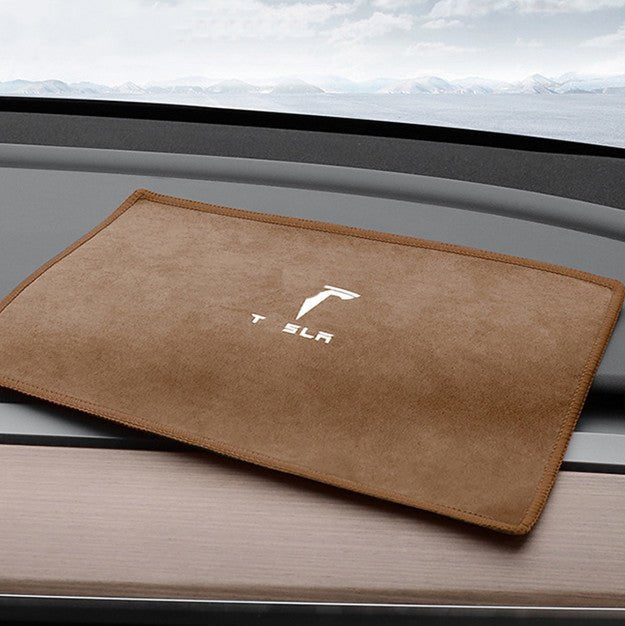 TESEVO premium microfiber towel both sides shown