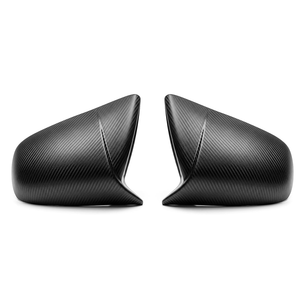 TESEVO Real Carbon Fiber Mirror Covers for Model S / Model X | 2-Pack - Tesevo
