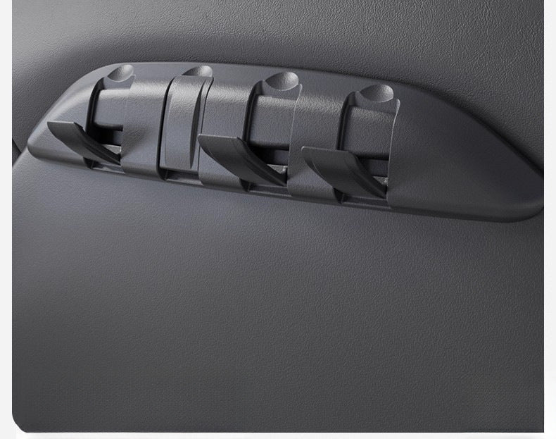 TESEVO Rear Seat Back Hooks & Organizer for Tesla Model 3/Y - Tesevo
