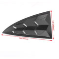 TESEVO Rear Side Window Louvers Trim for Tesla Model 3 【2 PCS】 - Tesevo