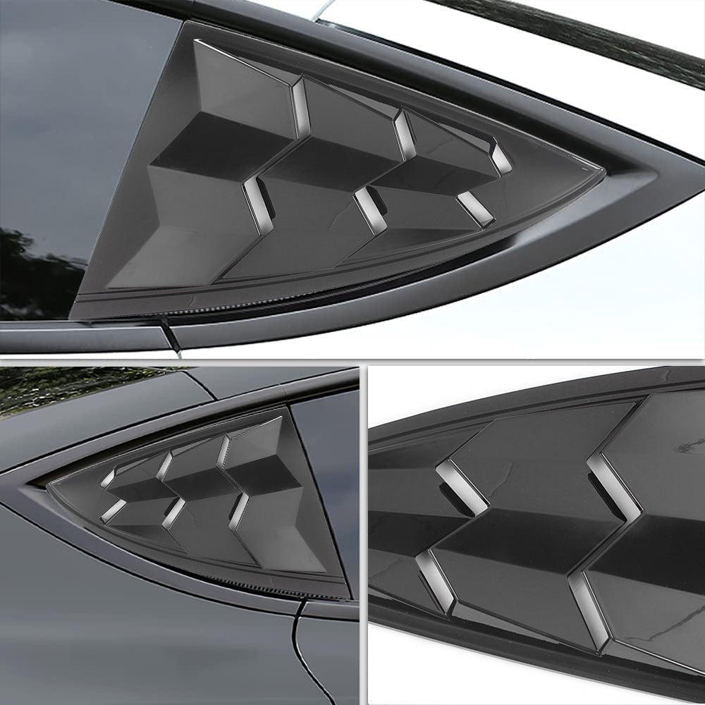 TESEVO Rear Side Window Louvers Trim for Tesla Model 3 【2 PCS】 - Tesevo