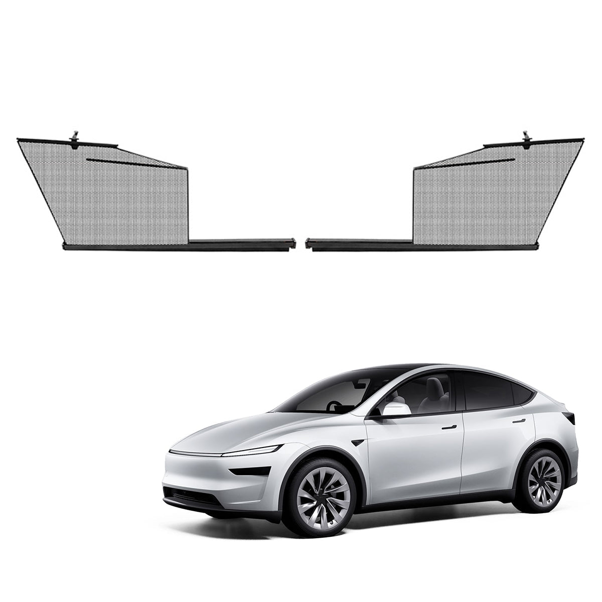 TESEVO Retractable Window Sunshade for Model Y Juniper - Tesevo