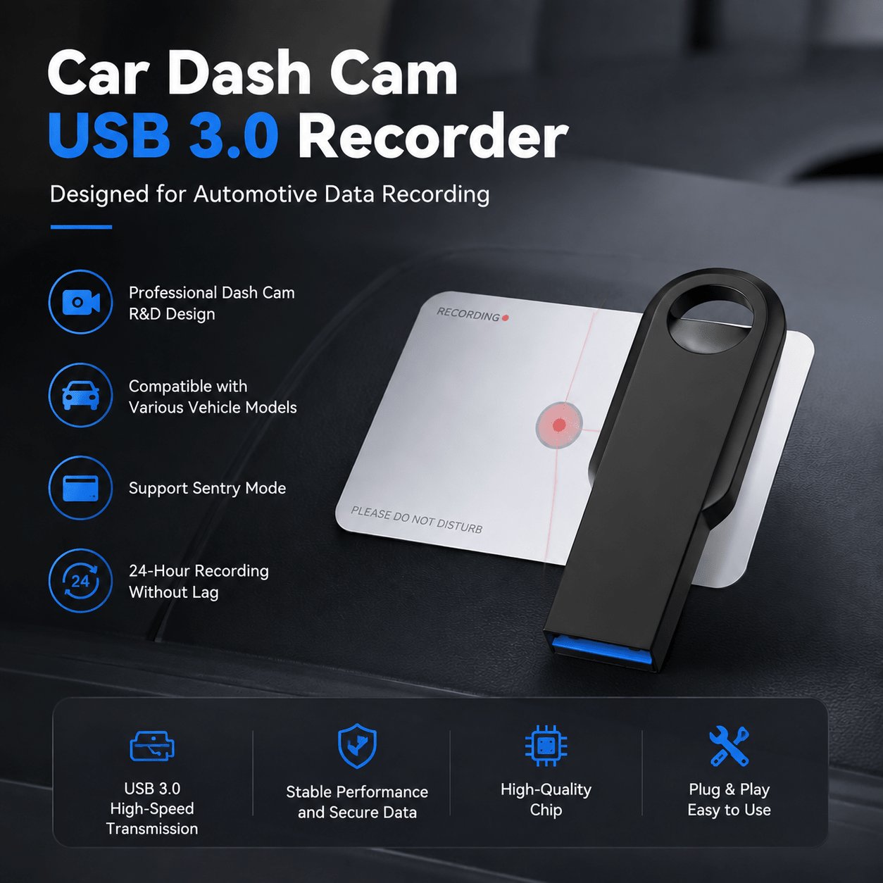 TESEVO Sentry USB Drive for Tesla 3/Y/S/X - Tesevo