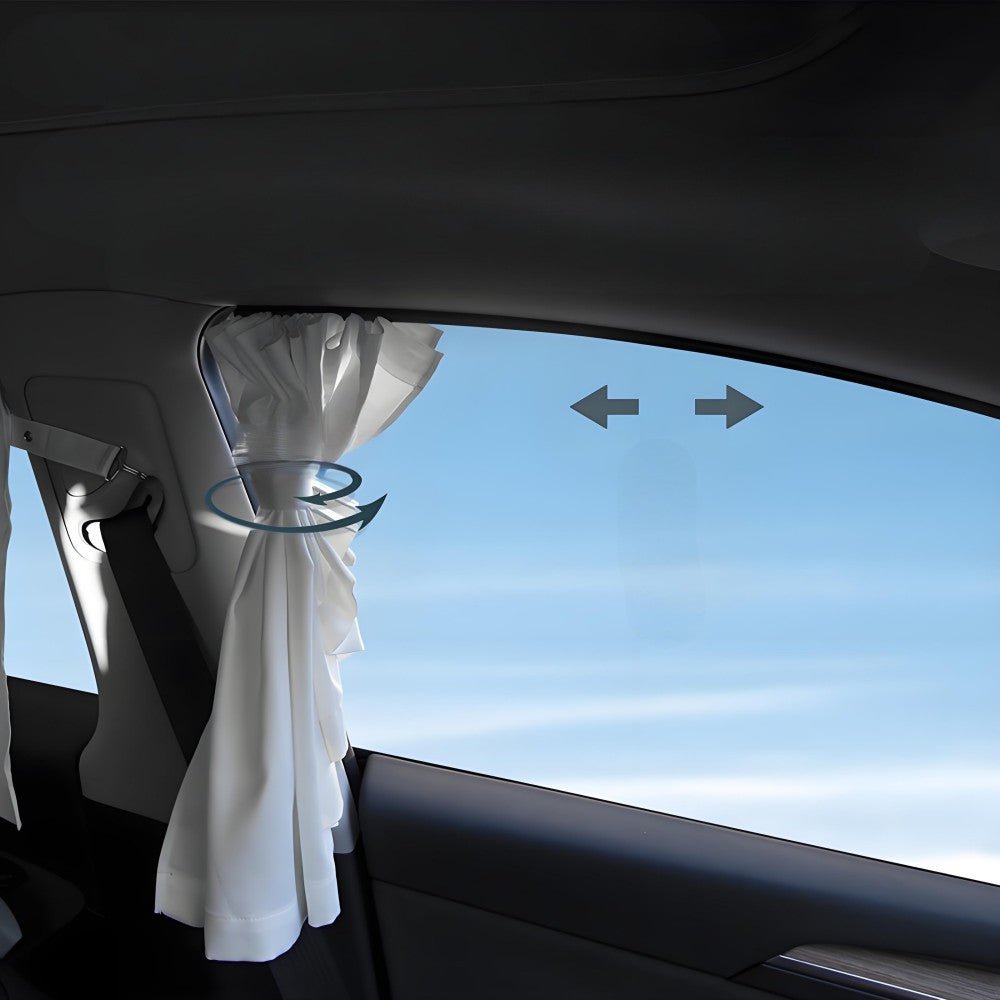 TESEVO Side Window Sunshade for Tesla Model 3/Y (4PCS) - Tesevo