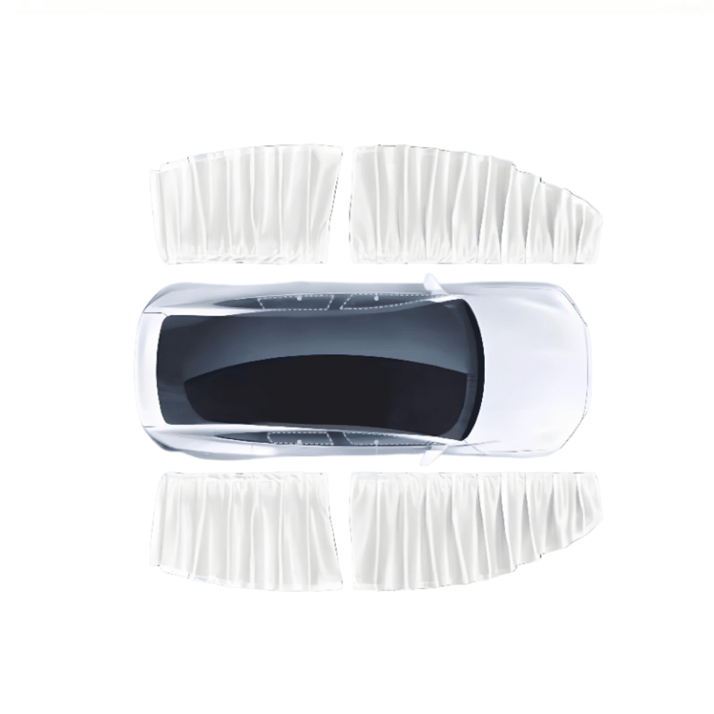 TESEVO Side Window Sunshade for Tesla Model 3/Y (4PCS) - Tesevo