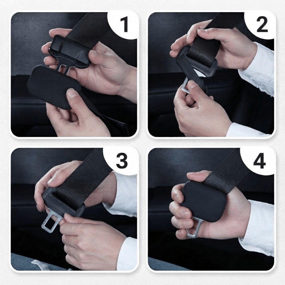 TESEVO Silicone Seat Belt Cover for Tesla Model 3 / Model Y - Tesevo