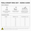 TESEVO smart key ring color options for Model 3 and Y
