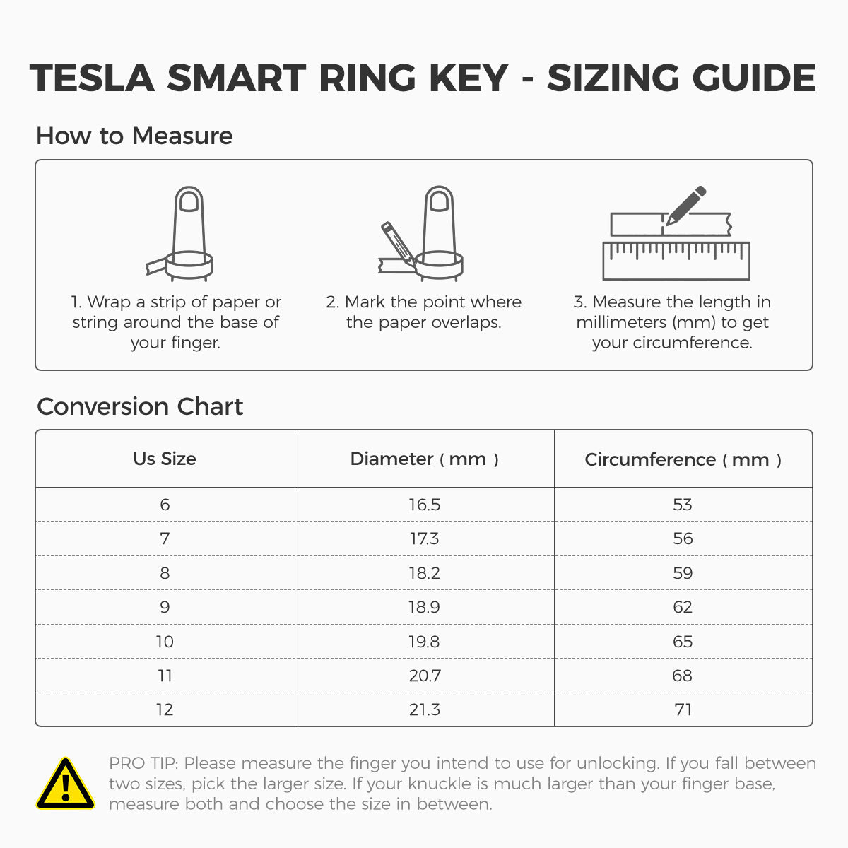 TESEVO smart key ring color options for Model 3 and Y