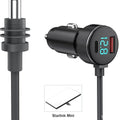 TESEVO Starlink Mini Car Charger with Digital Display | 100W Type-C Power Cord - Tesevo