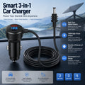 TESEVO Starlink Mini Car Charger with Digital Display | 100W Type-C Power Cord - Tesevo