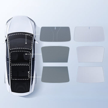 TESEVO Summer Comfort Pack: Roof & Windshield Shades for Model 3 Highland - Tesevo