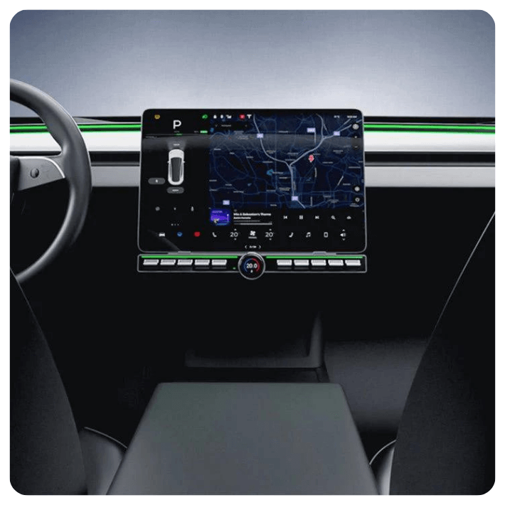 Tesevo Toggle Physical Buttons for Model 3/Y
