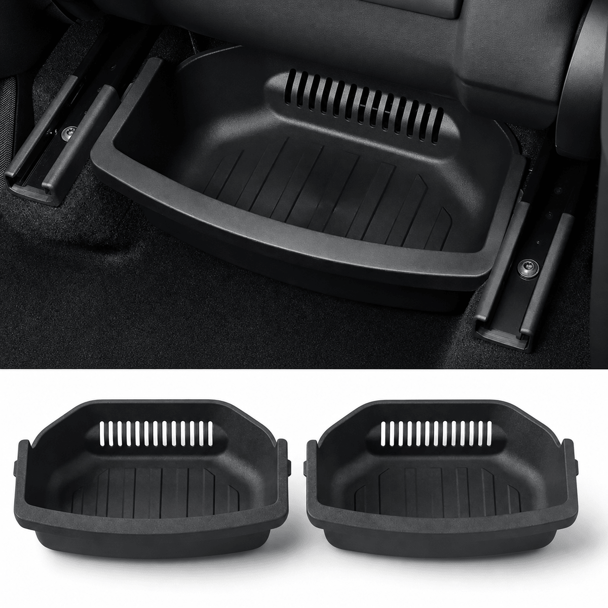 TESEVO Under Front Seat Storage Box for Model YL 6-Seater - Tesevo