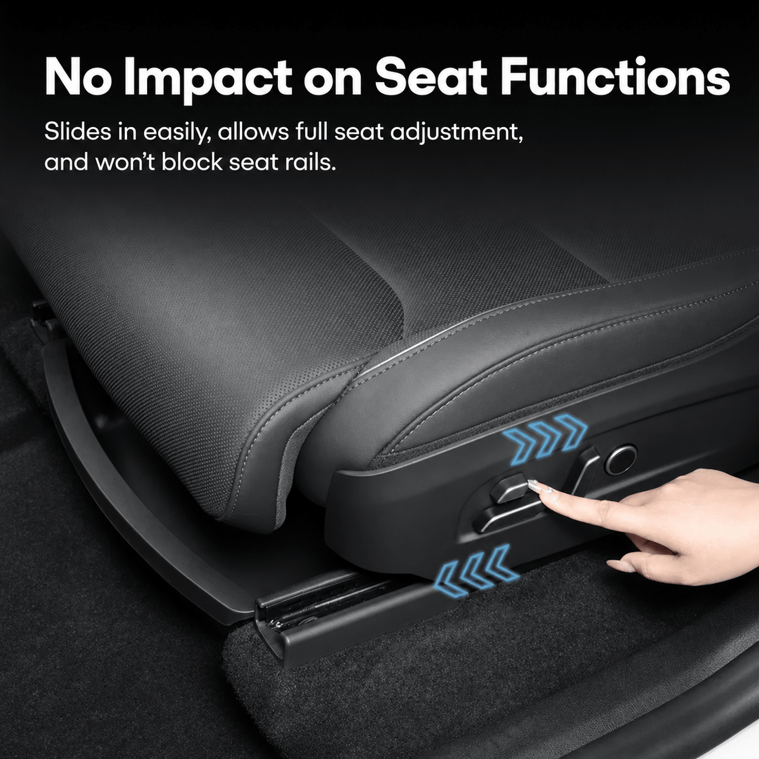TESEVO Under Front Seat Storage Box for Model YL 6-Seater - Tesevo