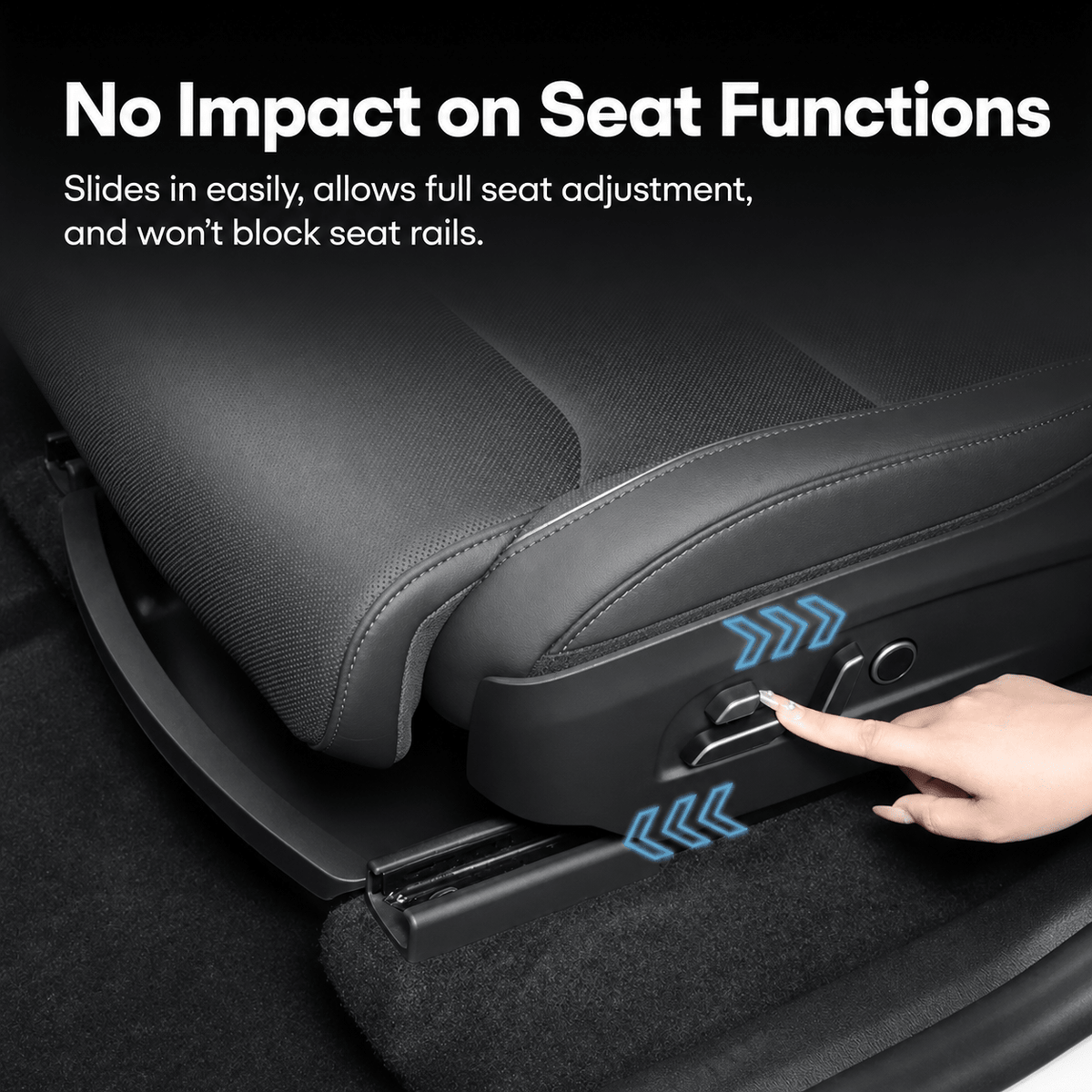 TESEVO Under Front Seat Storage Box for Model YL 6-Seater - Tesevo