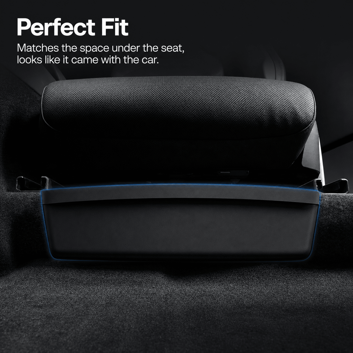 TESEVO Under Front Seat Storage Box for Model YL 6-Seater - Tesevo