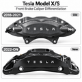 TESEVO Wheel Brake Caliper Covers for Tesla Model S/X | 4-Pack - Tesevo